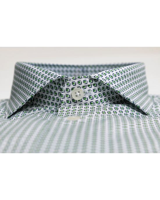 Πουκάμισο Vittorio άσπρο SLIM FIT