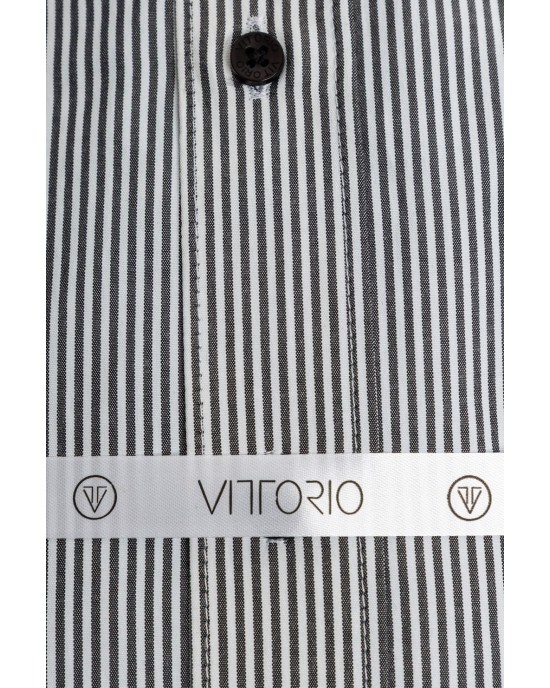 Πουκάμισο Vittorio άσπρο SLIM FIT