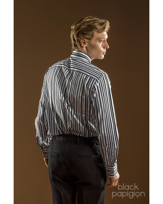 Πουκάμισο Vittorio άσπρο SLIM FIT