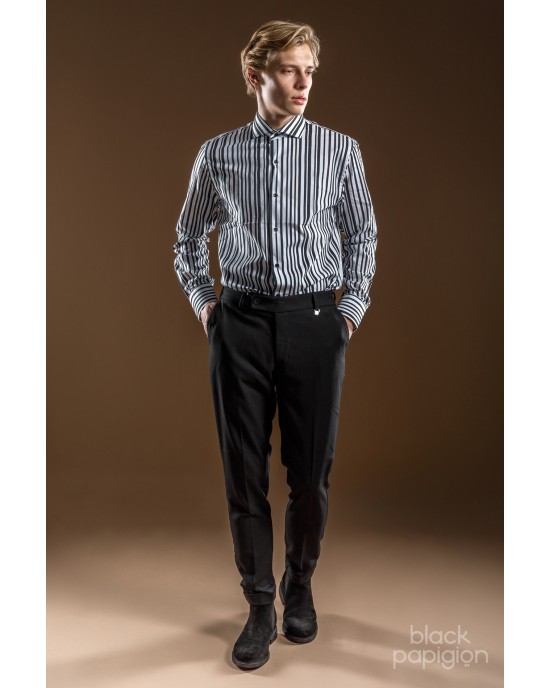 Πουκάμισο Vittorio άσπρο SLIM FIT