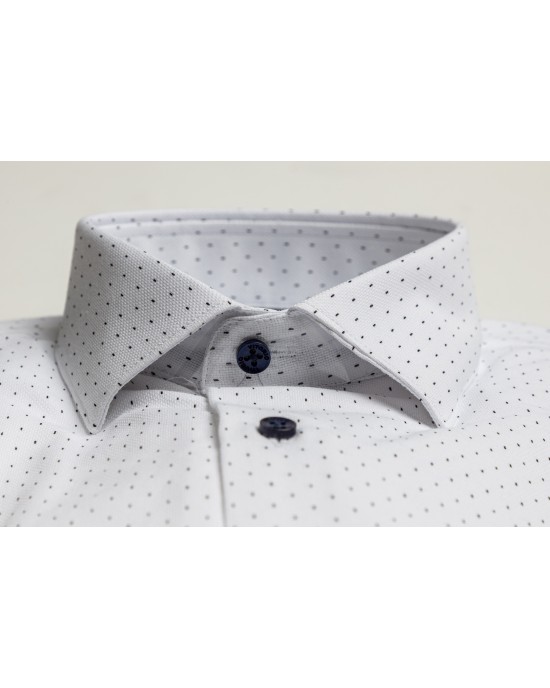 Πουκάμισο Vittorio άσπρο SLIM FIT