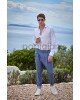 Πουκάμισο λινό Frank Taylor άσπρο Πουκάμισο λινό Frank Taylor άσπρο