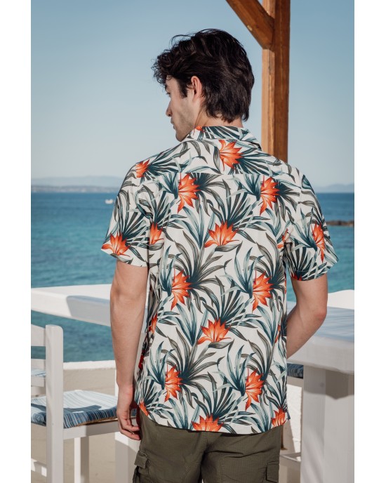 Πουκάμισο Marcus άσπρο SLIM FIT