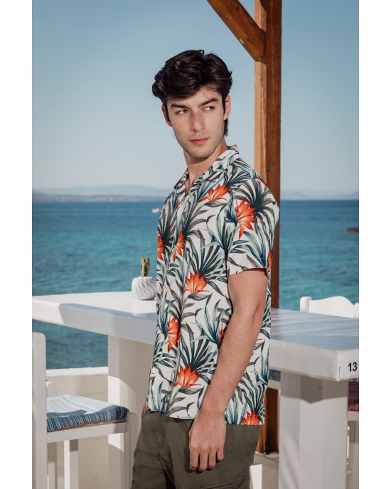 Πουκάμισο Marcus άσπρο SLIM FIT