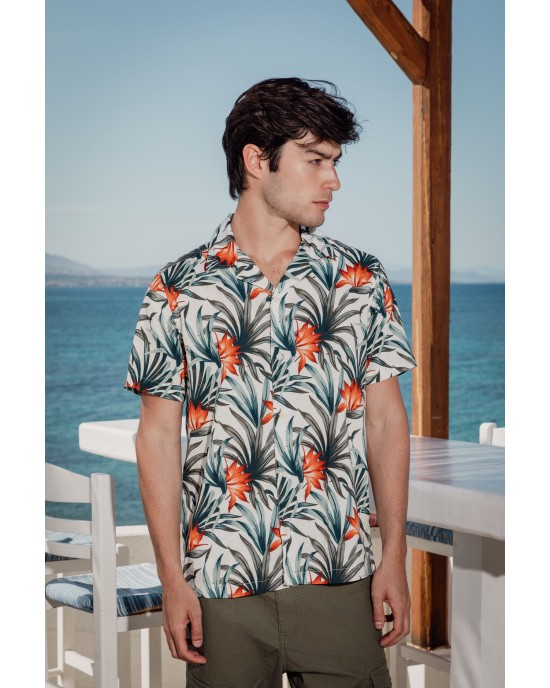 Πουκάμισο Marcus άσπρο SLIM FIT