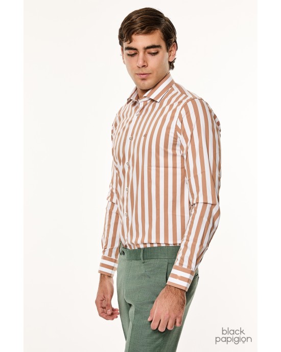 Πουκάμισο Artisti Italiani άσπρο SLIM FIT