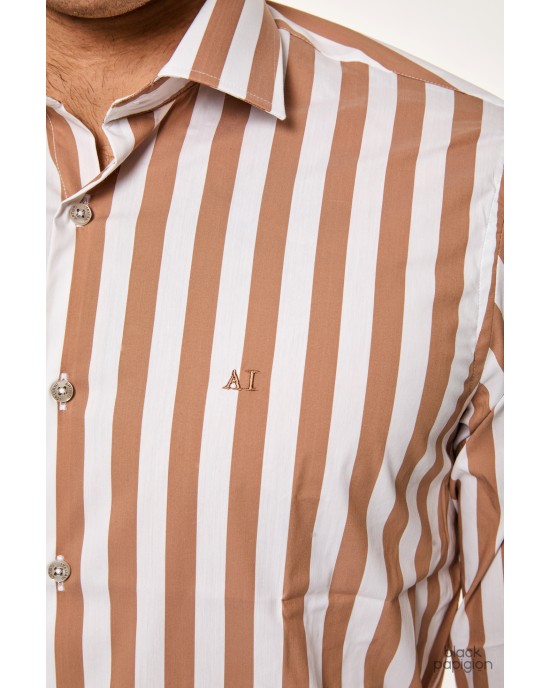 Πουκάμισο Artisti Italiani άσπρο SLIM FIT