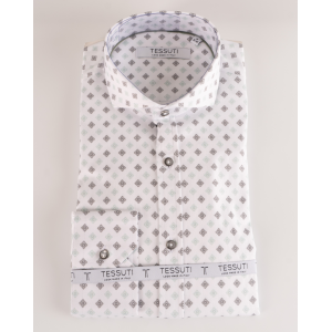 Πουκάμισο Tessuti άσπρο