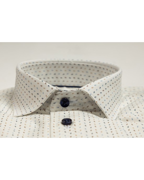 Πουκάμισο Vittorio άσπρο SLIM FIT