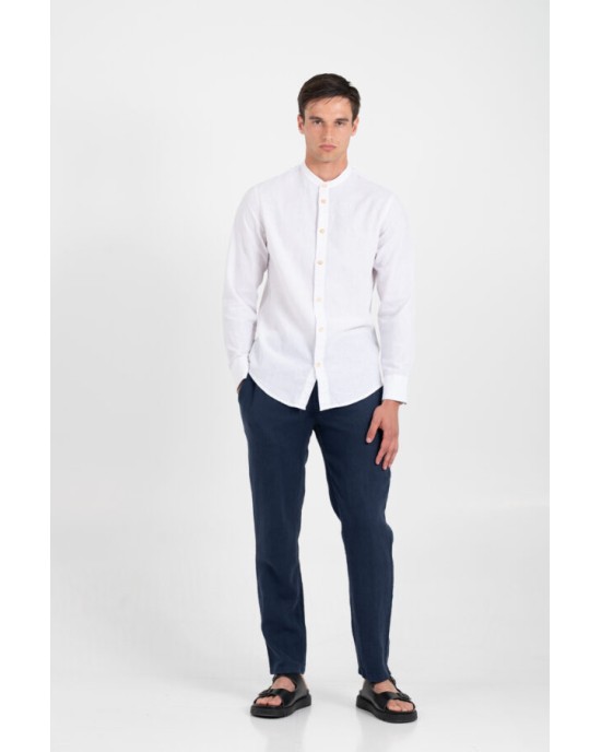 Πουκάμισο Vittorio άσπρο SLIM FIT