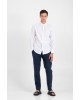 Πουκάμισο Vittorio άσπρο SLIM FIT