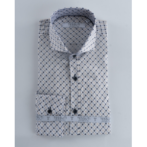 Πουκάμισο Tessuti άσπρο Πουκάμισο Tessuti άσπρο