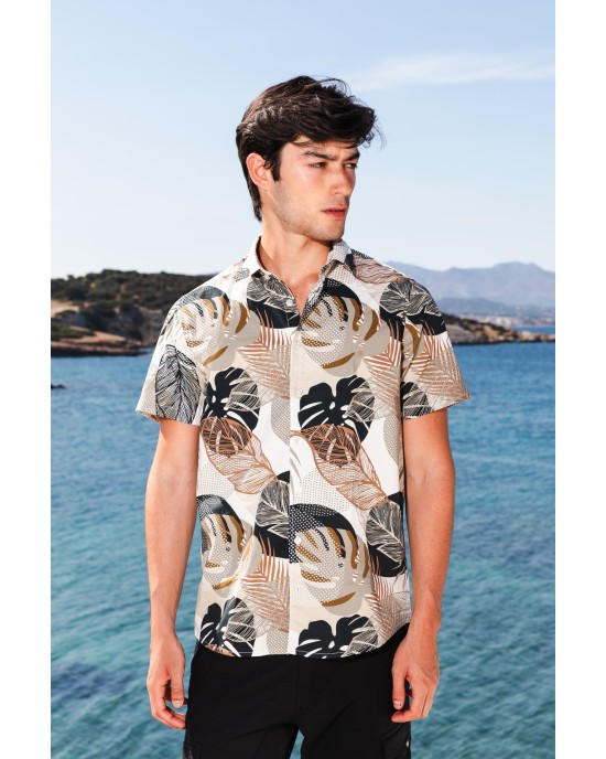 Πουκάμισο Marcus άσπρο SLIM FIT