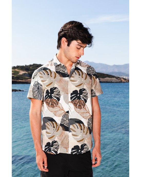 Πουκάμισο Marcus άσπρο SLIM FIT