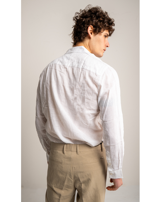 Πουκάμισο Calvin Klein άσπρο SLIM FIT