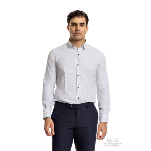 Πουκάμισο Tessuti άσπρο Πουκάμισο Tessuti άσπρο