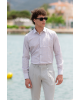 Πουκάμισο Tessuti άσπρο SLIM FIT