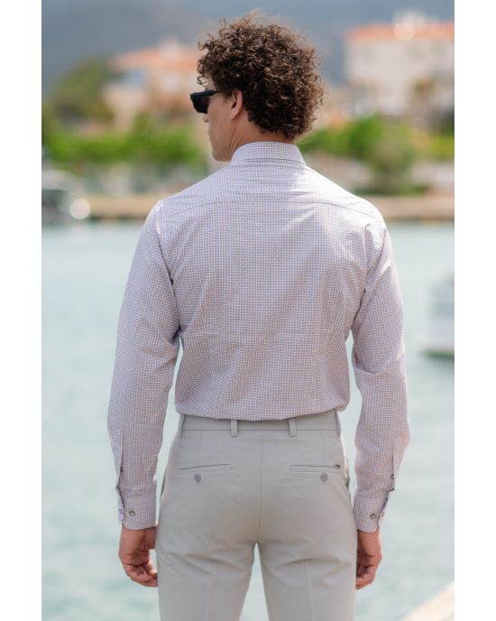 Πουκάμισο Tessuti άσπρο SLIM FIT