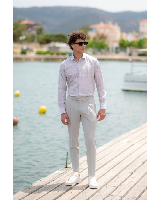 Πουκάμισο Tessuti άσπρο SLIM FIT