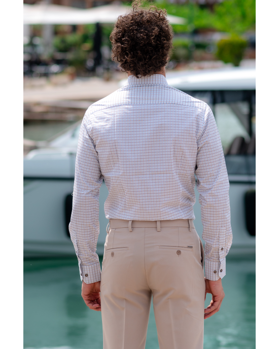 Πουκάμισο Tessuti άσπρο SLIM FIT