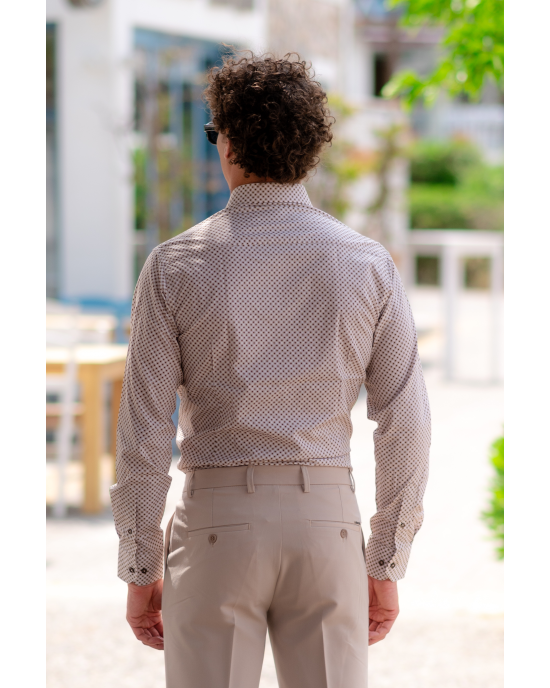 Πουκάμισο Tessuti άσπρο SLIM FIT