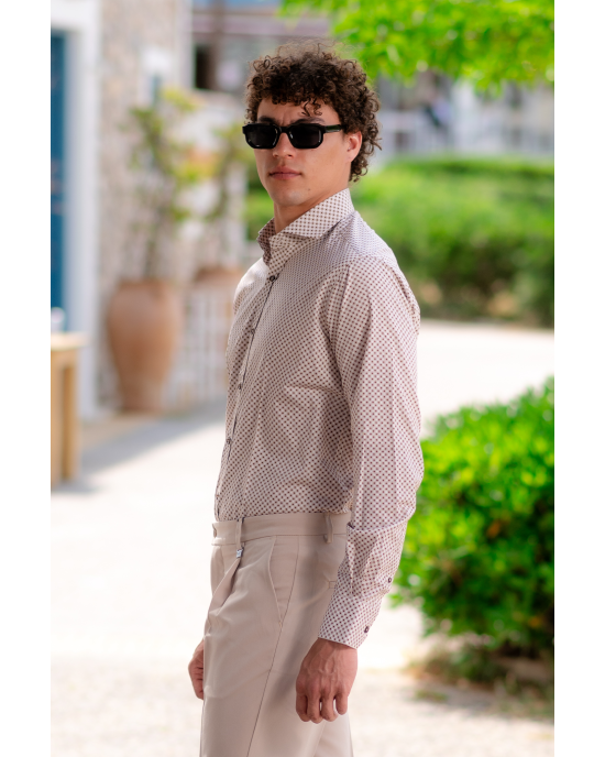 Πουκάμισο Tessuti άσπρο SLIM FIT