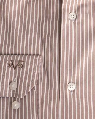 Πουκάμισο 19V69 Italia Versace Abbigliamento μπεζ