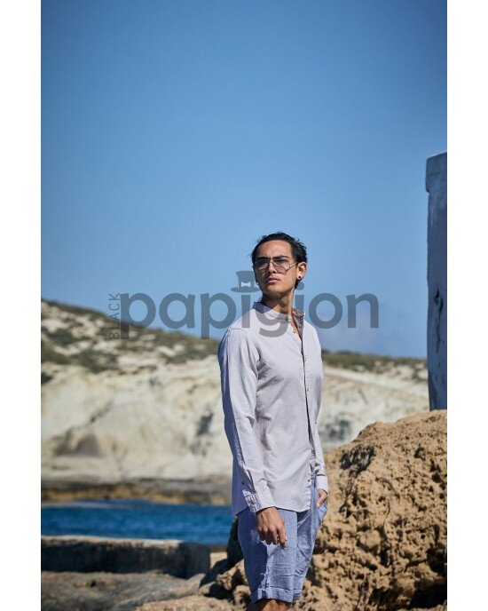 Πουκάμισο Jack n Jones Μπεζ Πουκάμισο Jack n Jones Μπεζ