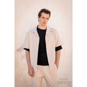 Πουκάμισο Rebel μπεζ