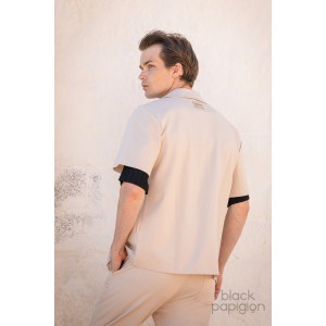 Πουκάμισο Rebel μπεζ