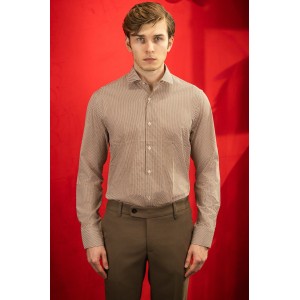 Πουκάμισο Vittorio μπεζ Πουκάμισο Vittorio μπεζ