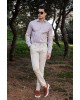 Πουκάμισο Vittorio μπέζ SLIM FIT