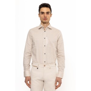 Πουκάμισο Vittorio μπεζ