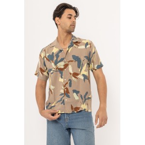 Πουκάμισο Jack n Jones μπεζ