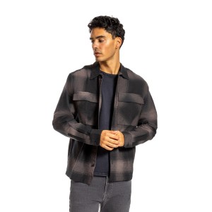 Πουκάμισο Jack n Jones καφέ Πουκάμισο Jack n Jones καφέ