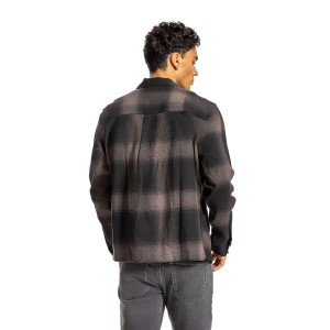 Πουκάμισο Jack n Jones καφέ Πουκάμισο Jack n Jones καφέ