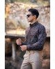 Πουκάμισο Vittorio καφέ SLIM FIT Πουκάμισο Vittorio καφέ SLIM FIT