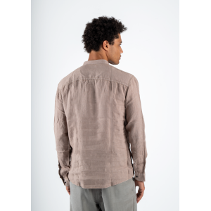 Πουκάμισο Hugo καφέ