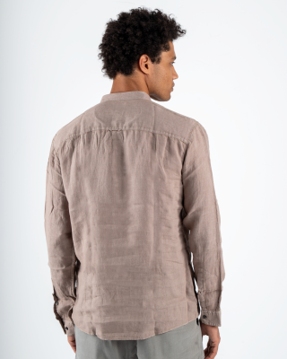 Πουκάμισο Hugo καφέ