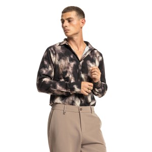 Πουκάμισο Vittorio καφέ Πουκάμισο Vittorio καφέ