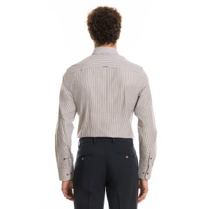 Πουκάμισο Vittorio καφέ Πουκάμισο Vittorio καφέ