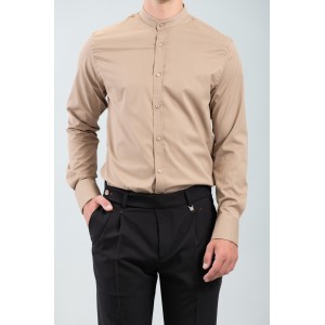 Πουκάμισο Vittorio καφέ