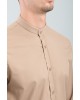 Πουκάμισο Vittorio καφέ SLIM FIT