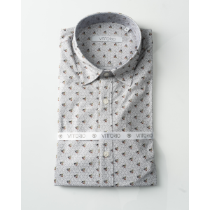 Πουκάμισο Vittorio γκρι Πουκάμισο Vittorio γκρι