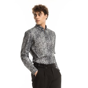 Πουκάμισο Vittorio γκρι Πουκάμισο Vittorio γκρι