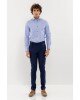 Πουκάμισο Vittorio γαλάζιο SLIM FIT