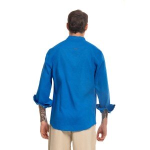 Πουκάμισο Vittorio μπλε ρουά Πουκάμισο Vittorio μπλε ρουά