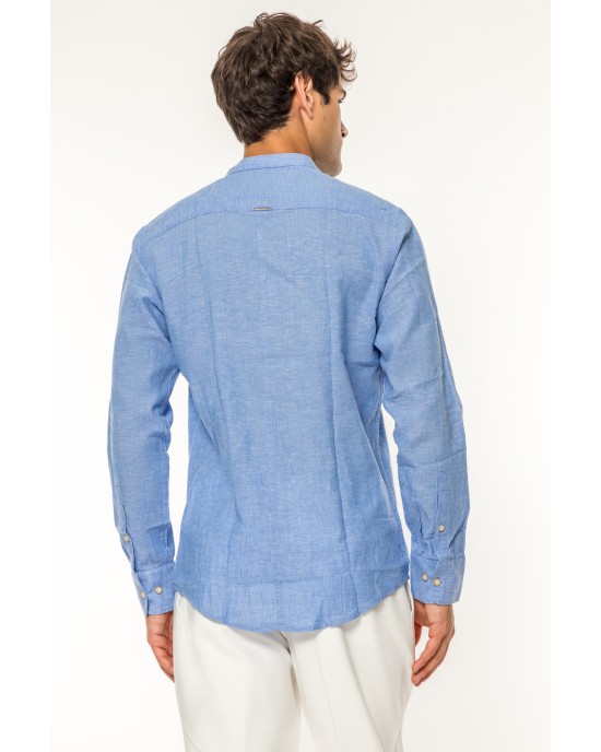Πουκάμισο Vittorio γαλάζιο SLIM FIT