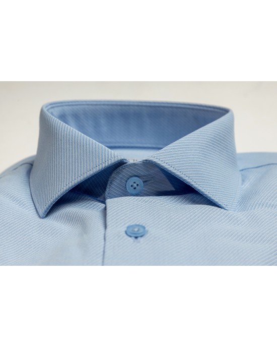 Πουκάμισο Vittorio γαλάζιο SLIM FIT