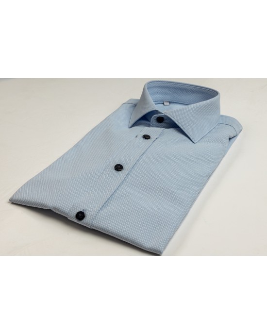 Πουκάμισο Vittorio γαλάζιο SLIM FIT